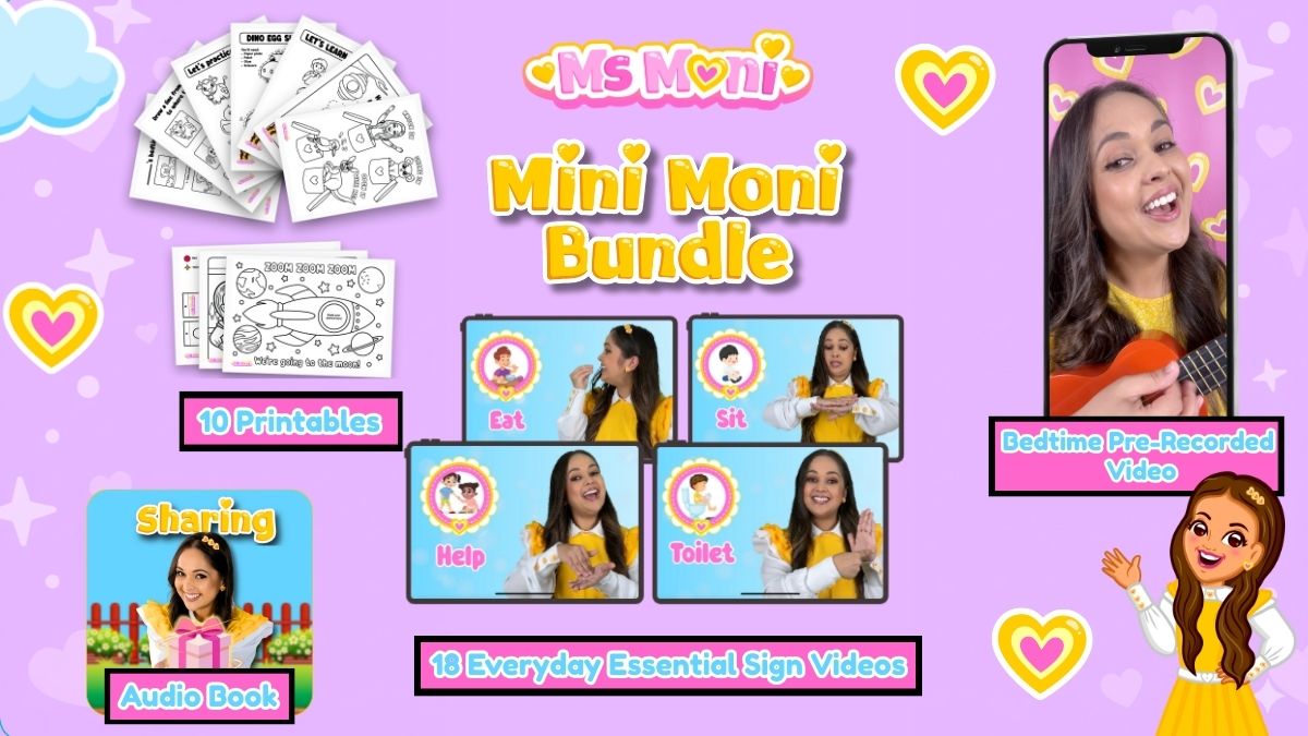 Ms Moni | Toddler Learning Videos