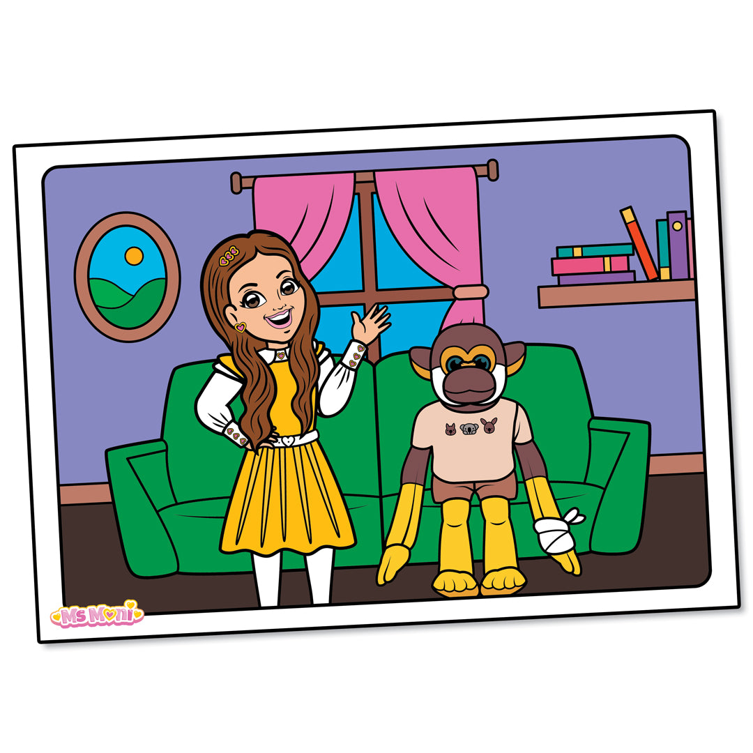 Ms Moni Colour In Harry Printable Colouring Sheet – Ms Moni