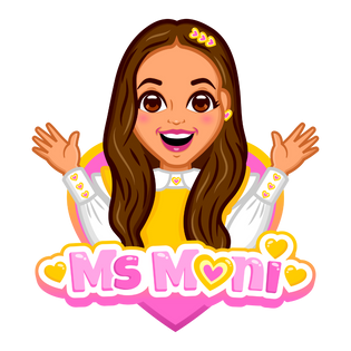 Ms Moni Colour In Ms Moni | Toddler Learning Videos
