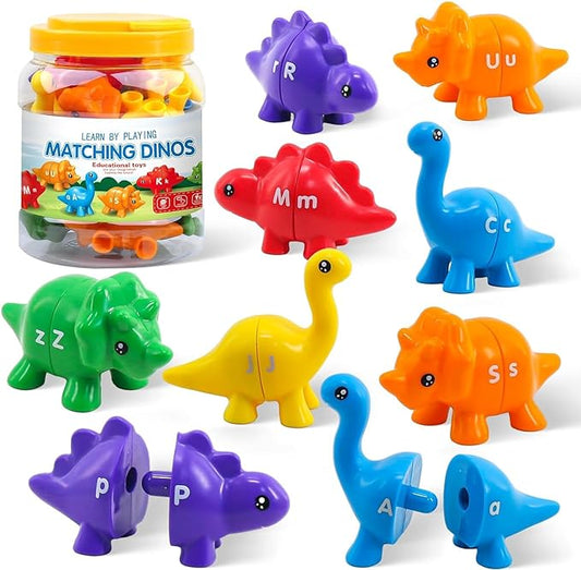 Alphabet Learning Dinosaur Set for Toddlers